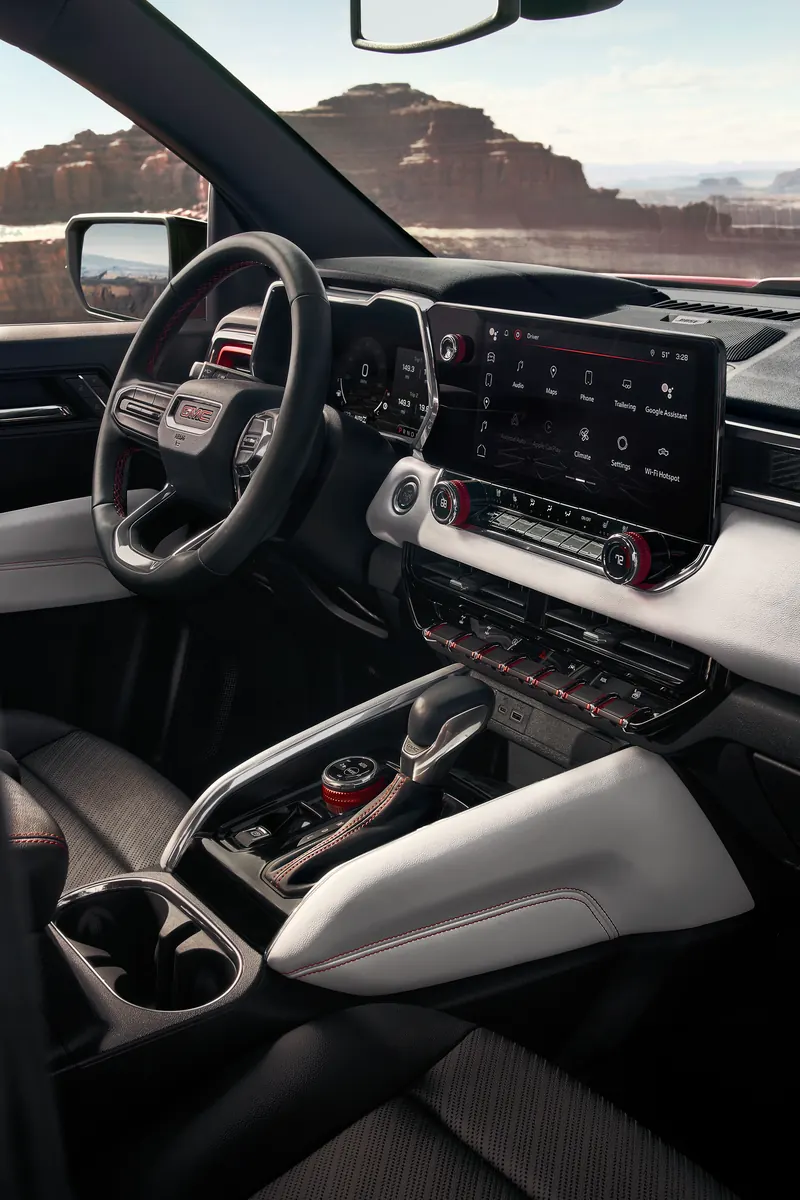 2026 GMC Canyon infotainment system at Franks Chevrolet GMC in Kosciusko MS